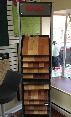 Bruce laminate flooring samples in Baltimore